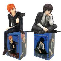 2 Kinds Bungo Stray Dogs Dazai Osamu Figurine Nakahara Chuuya Action Figures PVC Model Collection Noodle Stopper Birthday Gifts