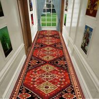 Boho Koridoriaus Kilimas Senovinis Sodybos Skalbinių Kambario Kilimas Akcentinis Kilimas Kilimėlis Neslystantis Plaunamas Virtuvės Kilimas Įėjimo Kilimėlis Mėtomas Kilimas 80*500cm