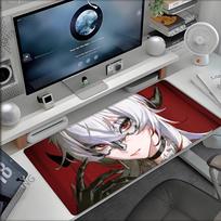 Mouse Pad PC Gamer Wuthering Waves Mousepad Anime Girl Zani Kawaii Desktop Mouse Mat Laptop Gaming Accessories Soft Keyboard Pad 800x400x2mm