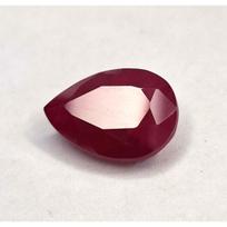 Red Beryl Bixbite Natural 10-12 Ct Pear Cut Beautiful Certified Loose Gemstone