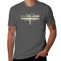 Cursing Oak Island TShirt heavyweights vintage graphic tee custom shirt boys whites Unisexs graphic tshirts big and tall 4XL black