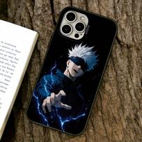 Gojo dėklas telefonui iPhone 17,16,15,14,13,12,11 Plus,Pro Max,XS,Spalvotas sidabru padengtas vidinis dangtelis iPhone14Plus