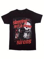 Sleeping with Sirens Four Seasons Fashion Men'S And Women'S Short Sleeve T-Shir 110 black