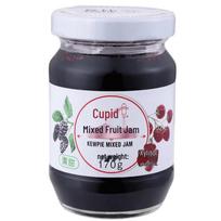 Kewpie Mulberry Mixed Fruit Jam with Xylitol, 170g black