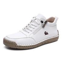 Hand-stitched Soft-soled Four Seasons Flat-bottomed Casual Single Shoes Women's Shoes 36