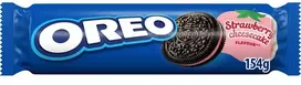 Sausainiai OREO su braškių ir kreminio sūrio skoniu, 154g