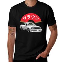 Crown Jdm Tshirt Plus Size Loose Fit Tshirt 4XL brown