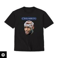 Cinnabron Lebron James Memas Unisex , Juokingi Krepšinio Karaliaus James Unisex Marškinėliai M gray