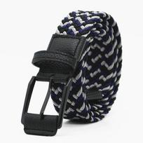 Pintas Diržas Vyriškas Elastingas Sagtis Su Kaiščiu Drobės Moteriškas Elastingas Diržas Odinis Apvyniojimas Juoda Sagtis 105cm black