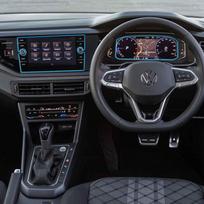 8 colių grūdinto stiklo ekrano apsauginė plėvelė VW, Volkswagen Taigo 2022 GPS centrinis ekranas Auto salono lipdukas GPS and instrument