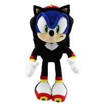 New Hedgehog Mouse Plush Toy Super Sonic Tails Knuckles Cartoon Anime Doll 30cm 33cm/250g