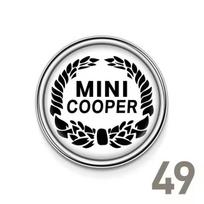 6CM Metalo Automobilio Šoninis Galinis Lipdukas Ženklelis Langui MINI COOPER JCW F56 F60 R60 R61 F60 Cooper S Countryman Paceman Apdaila hsgql22