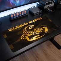Scorpions Print Large Mouse Pad Smooth Surface Anti?Slip Desk Mat For Gaming Office Laptop Decoration 30cmx80cm(11.8x31.5inch) black