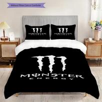 Išlaisvink žvėrį Monster Energy trijų dalių rinkinys(1 * antklodės užvalkalas + 2 * pagalvės užvalkalai, be šerdies) Antklodės užvalkalas ir pagalvės užvalkalas Lovos patalynės komplektas 140x200cm