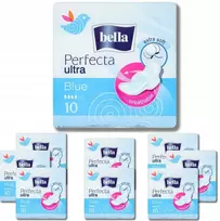 Bema Bella Perfecta Ultra Mėlyna paketai su sparneliais (10 vnt.) x 9