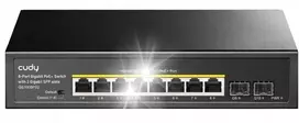 Cord 8 prievadų Poe Cudy Gs1008ps2 Gigabitinis komutatorius kameroms