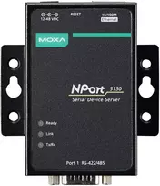 Naujas! Moxa 41646m Nport įrenginių serveris 12-48vdc Nport 5130, 1 prievado Rs-422/485