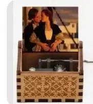 Muzikos dėžutė Titanic My Heart Will Go On Céline Dion Catarynka dovana