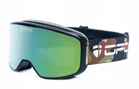 Opc Performance Aspen Matt Juodas Camo/ Žalias Revo S1 akiniai