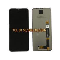 LCD Screen and Digitizer Full Assembly for TCL 30 SE 6165 gray