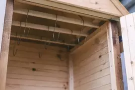 Eco rūkykla 60x60x150 Domowe Wedliny + židinys