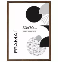 Plakatas Framai Ruda rėmelis nuotraukoms, plakatams 50x70 cm