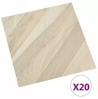 Lipnios vinilinės grindų lentos, 20 vnt., pvc, 1,8 m²