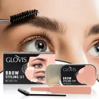 Glovis muilas antakių modeliavimui su šepetėliu ir trimeriu, 50 g