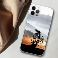 BIKE Cycling Phone Case For iPhone 14 11 12 13 Mini Pro XS Max Cover 6 7 8 Plus X XR SE 2020 Funda Shell iPhone 13 mini white