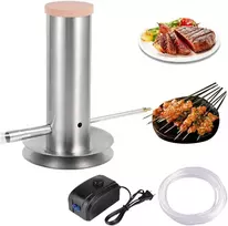 Dasiautoem Nerūdijančio plieno šalto rūko generatorius, elektrinis rūko generatorius su dangčiu ir siurbliu, maistui ir mėsai, Bbq rūko generatorius