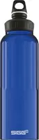 Gertuvė Sigg aliumininis vandens butelis, sportinis butelis wmb traveller, neutralaus klimato sertifikatas, gazuoti gėrimai, nepralaidus, lengvas, be bpa, lauko, sporto ir fitneso, 0,6 l / 1 l / 1,5 l