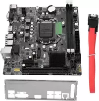 Vaizdo plokštė Stalinio kompiuterio pagrindinė plokštė, Lga 1155 Usb3.0 Sata Ddr3 Sata3.0 pagrindinė plokštė didelės spartos kietojo disko sąsaja branduolinė saugykla Hdmi Hd grafika, skirta B75 19x17x4cm / 7.5x6.7x1.6