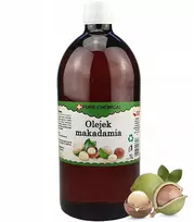Makadamijų aliejus natūralus makadamijų riešutų aliejus 1l