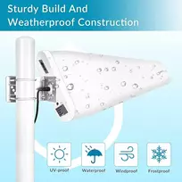 Nelawya 5g 4g Lte logaritminė periodinė dipolinė antenos matrica lauko sąlygoms 698–3800 Mhz didelio stiprinimo 7–12 Dbi išorinė Mimo antena