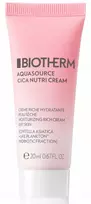 Biotherm Aquasource Cica Nutri Kreminis drėkinantis ir regeneruojantis kremas 20 ml