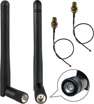 Khiyqilo Wifi antena 2.4ghz 3dbi Sma jungtis Ipex antena Wifi maršrutizatoriui belaidžio tinklo kortelei apsaugos Ip kamerai vaizdo stebėjimo monitoriui Bluetooth antenai