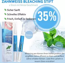 Dantų balinimo pieštukas, dantų balinimo pieštukas, neskausmingas greitas dantų balinimas, 2 vnt.