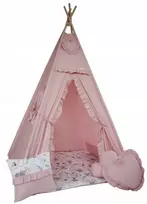 TIPI XL rinkinys, namelis vaikams, vigvamo palapinė MIX