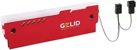 Pagrindinė plokštė Gelid Solutions Gelid Solution Lumen Rgb Ram atminties aušinimo rinkinys, 2 vnt., visiškai automatinis Rgb režimas - dvipusis vest heatsink - raudonas.