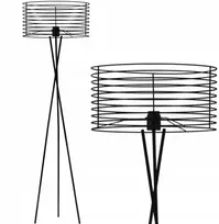 Vrlamps pastatomas loft stiliaus modernus juodas vielinis šviestuvas Led E27 Moris