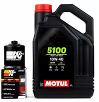 Variklio alyva Motul 5100 10w40 4l + alyvos filtras K&n 303