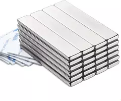 Stačiakampiai Neodimio Magnetai, 24 vnt., 60x10x3 mm, N35