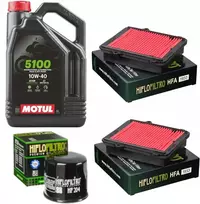 Motul Serviso komplektas Africa Twin Honda Crf1000 alyva ir