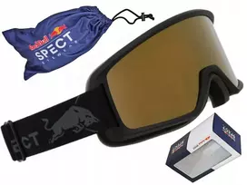 RED BULL Slidinėjimo akiniai Raudona Bull Spect Arius, skirti snieglentei, slidėms, su dėklu