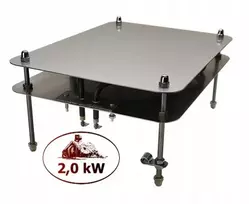 Elektrinė kaitinimo spirale su deflektoriumi, 2kw