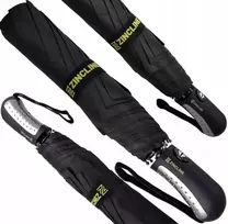 Laikrodis 135 cm skėtis vyrams ir moterims, stiprus juodas automatinis unisex skėtis