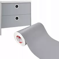 Baldų plėvelė pilka matinė lipni plėvelė durims stalviršiui palangei Diy