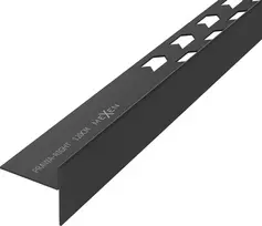 Mexen Line-b grindų latakas dušo padėklui 120 cm dešininis juodas