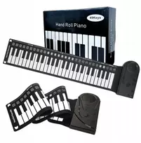 Nešiojamas elektroninis pianinas su silikonine klaviatūra, susukamas, Harder