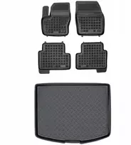 Rezaw-plast Guminių kilimėlių ir bagažinės kilimėlio komplektas Ford Kuga Ii 2012-2019 viršutinei bagažinės grindų daliai